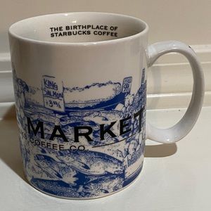 Pike Place Market The Birthplace Of Starbucks Coffee Mug 2002 Exc. Condition